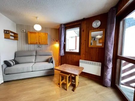 Appartement pour 4 personnes avec balcon exposé sud au pied des pistes à Val Cenis Lanslevillard - Photo 2