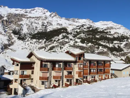 Appartement pour 4 personnes avec balcon exposé sud au pied des pistes à Val Cenis Lanslevillard - Photo 12