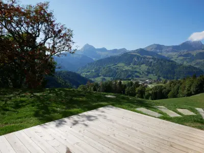 Appartement à Notre Dame de Bellecombe, Appartement de charme avec grande terrasse et vue dégagée - L881203