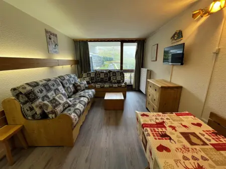 Appartement cosy avec balcon, 2 pièces, 5 pers, proche pistes et commerces - Photo 2