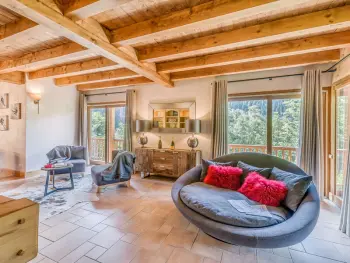 Chalet in Champagny en Vanoise,Chalet Familial 4* avec Sauna, Terrasse et Jardin à Champagny-en-Vanoise FR-1-511-42 N°830941