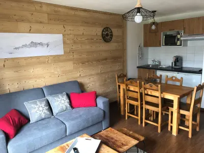 Appartement à Peyragudes, T3 pour 6 pers avec accès navette, piscine, ski-in/ski-out et équipements modernes - L959358