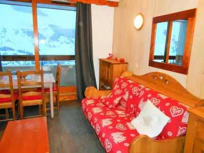 Appartement à Les Deux Alpes, Appartement cosy avec balcon, pied des pistes, parking couvert - L964522