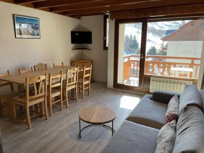 Appartement à Les Deux Alpes, Duplex Montagne avec Balcon au Pied des Pistes, 8 Pers., Parking Privé - L881524