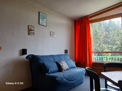 Appartement à Les Arcs 1800, Studio skis aux pieds 5 pers avec balcon, proche commerces et pistes à Arc 1800 - L953407