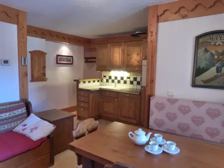 Confortable 3 pièces 4 pers. face aux pistes avec accès piscine à Méribel Village - Photo 8