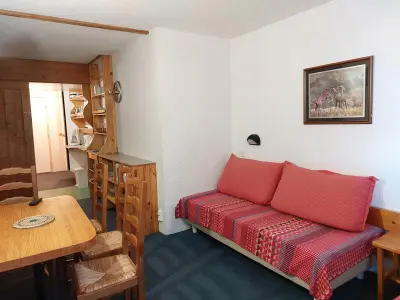 Appartement à Les Arcs 1800, Studio 4 pers, skis aux pieds, proche commerces, animaux admis - L952224