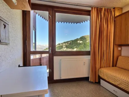 Studio au pied des pistes avec vue Mont-Blanc, Appartement 2 personnes à La Plagne - Photo 4