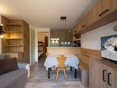 Appartement à La Clusaz, Studio proche pistes et commerces avec garage - L881625