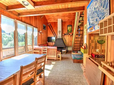 Chalet à Morzine, Chalet convivial près du téléphérique avec parking et cheminée - L830969