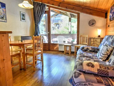 Appartement à Morzine, Duplex studio près du centre de Morzine, 6 pers., balcon, garage, proche remontées et navettes gratuites - L881641