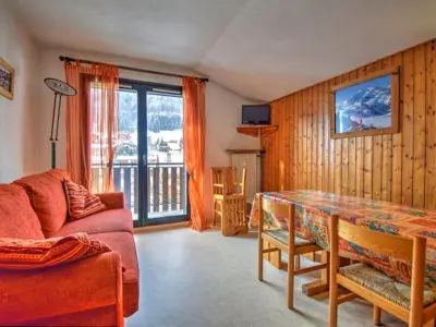 Appartement à Morzine, Appartement 2 pièces près du centre de Morzine avec balcon et parking, animaux admis - L881644