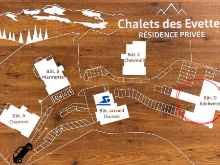 Appartement 6 pers, piscine, parking, pied des pistes, Flumet - Photo 13