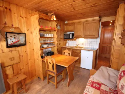 Appartement à Les Saisies, Studio cosy pour 2 avec balcon et casier à skis - N°881732