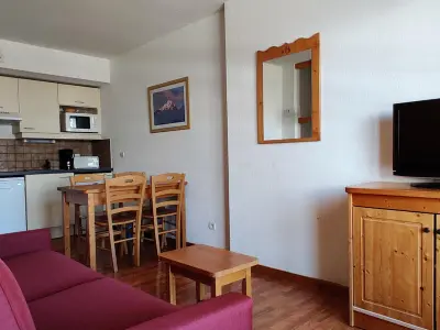 Appartement à Le Dévoluy, Charmant 2 Pièces 4 Personnes au Rez-de-Chaussée avec Balcon – Résidence Le Hameau du Puy - N°881777