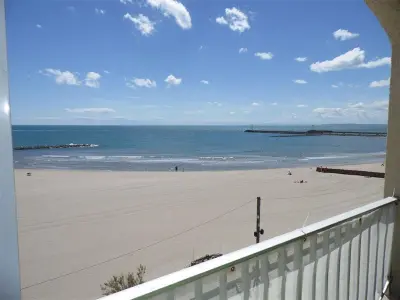 Appartement à Le Grau d'Agde, Grau d'Agde : Appartement climatisé 2 chambres à 20m de la plage - L881809