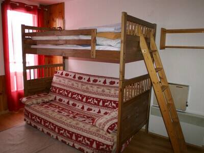 Location Appartement à Les Adrets Prapoutel,Studio au pied des pistes résidence Edelweiss - N°947702