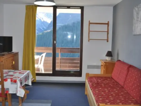Studio cabine au pied des pistes, balcon, accueil animaux - Photo 1