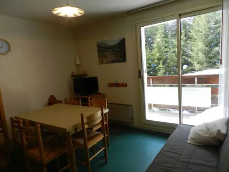 Appartement cosy 2 pièces cabine avec balcon, proche pistes, Le Pleynet - Photo 1