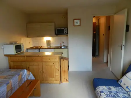 Appartement cosy au pied des pistes avec balcon, ascenseur, casier à skis et parking gratuit - Photo 5