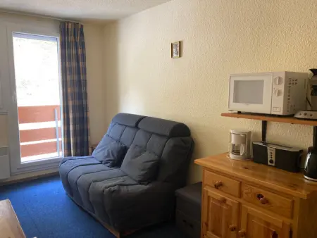 Studio cabine 4 pers. au pied des pistes avec balcon - Photo 7