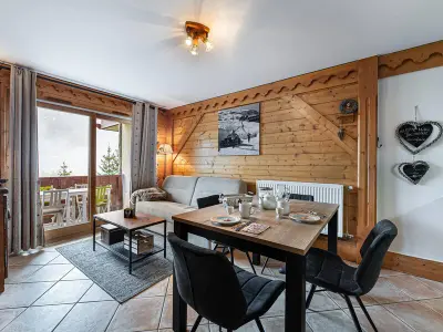 Appartement à Méribel, Appartement cosy à Méribel avec piscine, spa et proche pistes - L881897