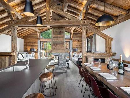 Chalet savoyard 5 chambres avec sauna, navette gratuite et prestations haut de gamme, proche pistes - Photo 4