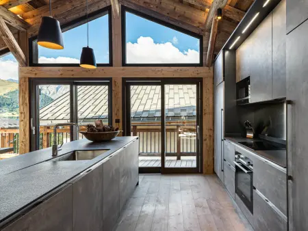 Chalet savoyard 5 chambres avec sauna, navette gratuite et prestations haut de gamme, proche pistes - Photo 5