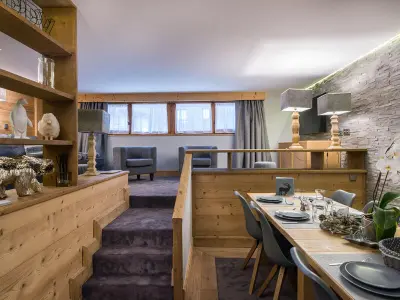 Appartement à Courchevel 1850, Superbe Appartement 80m² pour 6 à Courchevel 1850 - 3 Chambres, Parking, Casier à Skis - L961989