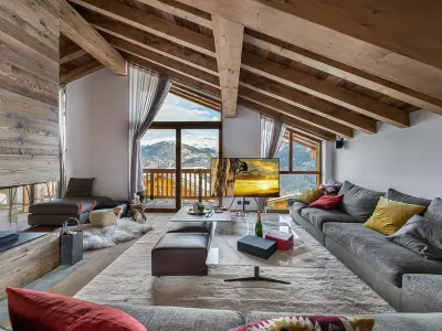 Chalet à Courchevel 1550, Chalet neuf, spacieux et moderne, en plein cœur de Courchevel Village, proche des pistes, 14 couchages - L831082