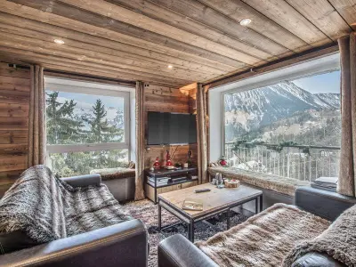 Appartement à Courchevel 1550, Chalet Douillet à 200m des Pistes avec Cheminée, Balcon et Baignoire Balnéo - L979878
