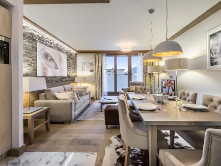 Appartement à Courchevel 1550, Appartement élégant avec accès facile aux pistes, parking et salle de fitness - L958529
