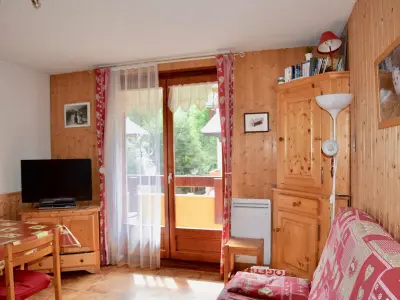 Appartement à Valloire, Charmant 2 pièces + cabine, balcon Sud-Ouest, pour 5 personnes, Valloire, proche centre et télécabine - L964330