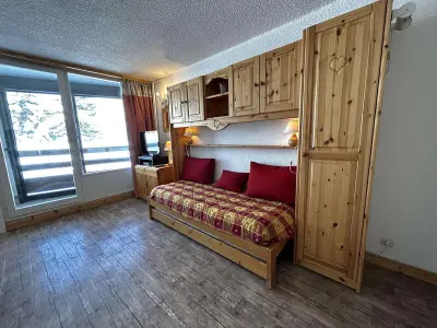 Appartement à Les Menuires, Studio confortable pour 4 avec vue pistes, Ski-in/Ski-out - L964526