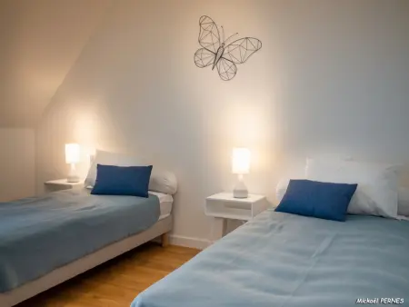 Duplex charmant T3/4 à 150m des criques, court commune, proche bourg à Port-Louis - Photo 7