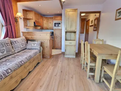 Appartement à Méribel, Charmant 2 pièces avec balcon et Wi-Fi à Méribel, classé 3* pour 4 personnes - L882097