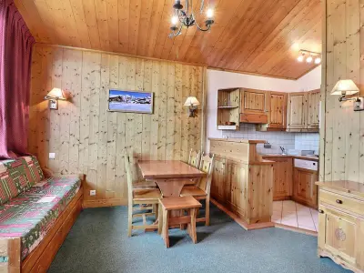 Appartement à Méribel, Charmant 2 pièces avec balcon, animaux admis, WIFI - L962507