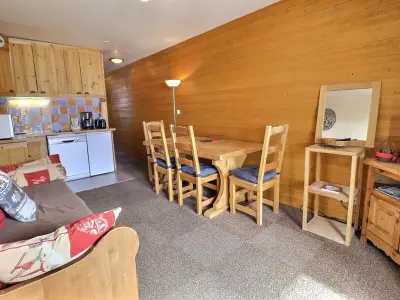 Appartement à Méribel, Confortable T2 avec Balcon Sud-Est, Animaux Acceptés - L962508