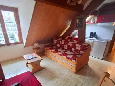 Appartement à Valloire, Studio cabine 4 pers. 2* au centre de Valloire, proche télécabine et commerces - L882135