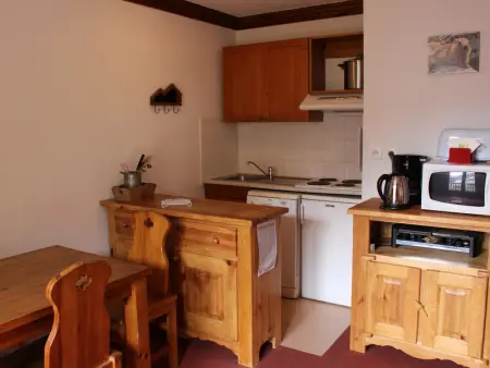 Charmant 2 pièces pour 4 pers avec balcon exposé Sud, près des pistes et du centre de Valloire - Photo 2