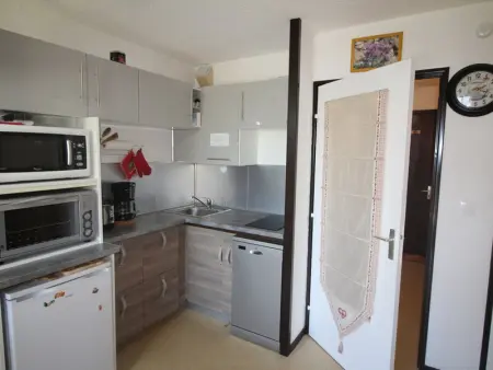 Appartement studio cabine bien rénové à 100m des pistes avec parking - Auris en Oisans - Photo 5