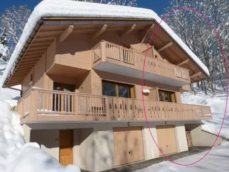 Demi-chalet moderne avec poêle, garage, proche pistes - 6-8 personnes - Photo 17