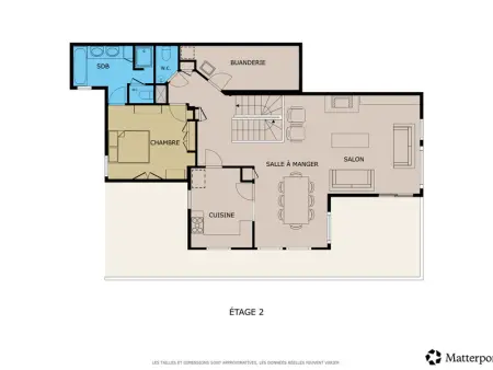 Chalet 4*, 5 chambres, hammam, cheminée, garage, WIFI, 10 personnes - Photo 23