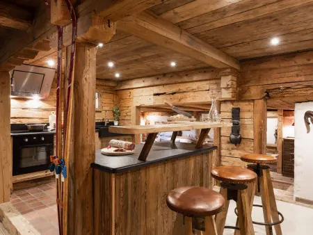 Chalet 3*, ferme rénovée, 10 pers, proche pistes, garage, animaux admis - Photo 13