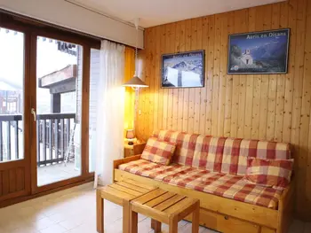 Appartement à Auris,Studio cosy 3 couchages, balcon sud, skis aux pieds, commerces à proximité - Auris en Oisans FR-1-297-74 N°882253