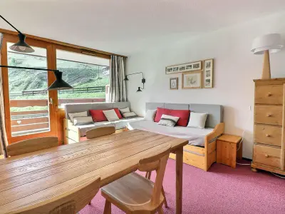Appartement à Méribel, Appartement Lumineux 2 Pièces, Skis aux Pieds, Proche Commerces, Balcon Sud, WiFi et TV - L882291