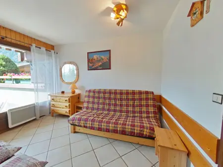 Studio ski aux pieds avec terrasse, parking et Wi-Fi - 4 couchages - Photo 1