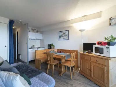 Appartement à Saint Lary Soulan, Studio 4 pers près des pistes de ski à Saint-Lary-Soulan, proche commerces - L954424