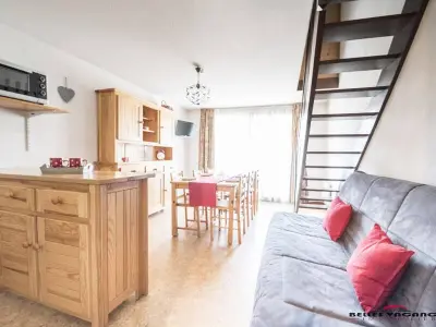 Appartement à Saint Lary Soulan, Appartement pour 6 pers. avec balcon près de Saint-Lary, Wi-Fi et parking gratuits - L882341