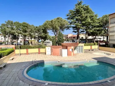 Appartement à Argelès sur Mer, Studio avec Piscines, Proche Plage et Commerces - 4 Couchages, Garage, Lave-Linge, TV - L882353